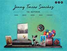 Tablet Screenshot of jennytorressanchez.com